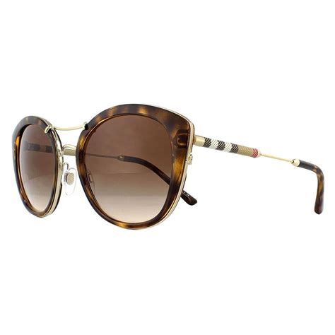 burberry dark havana brown gradient|BURBERRY Sunglasses BE 4251 Q 300213 Dark .